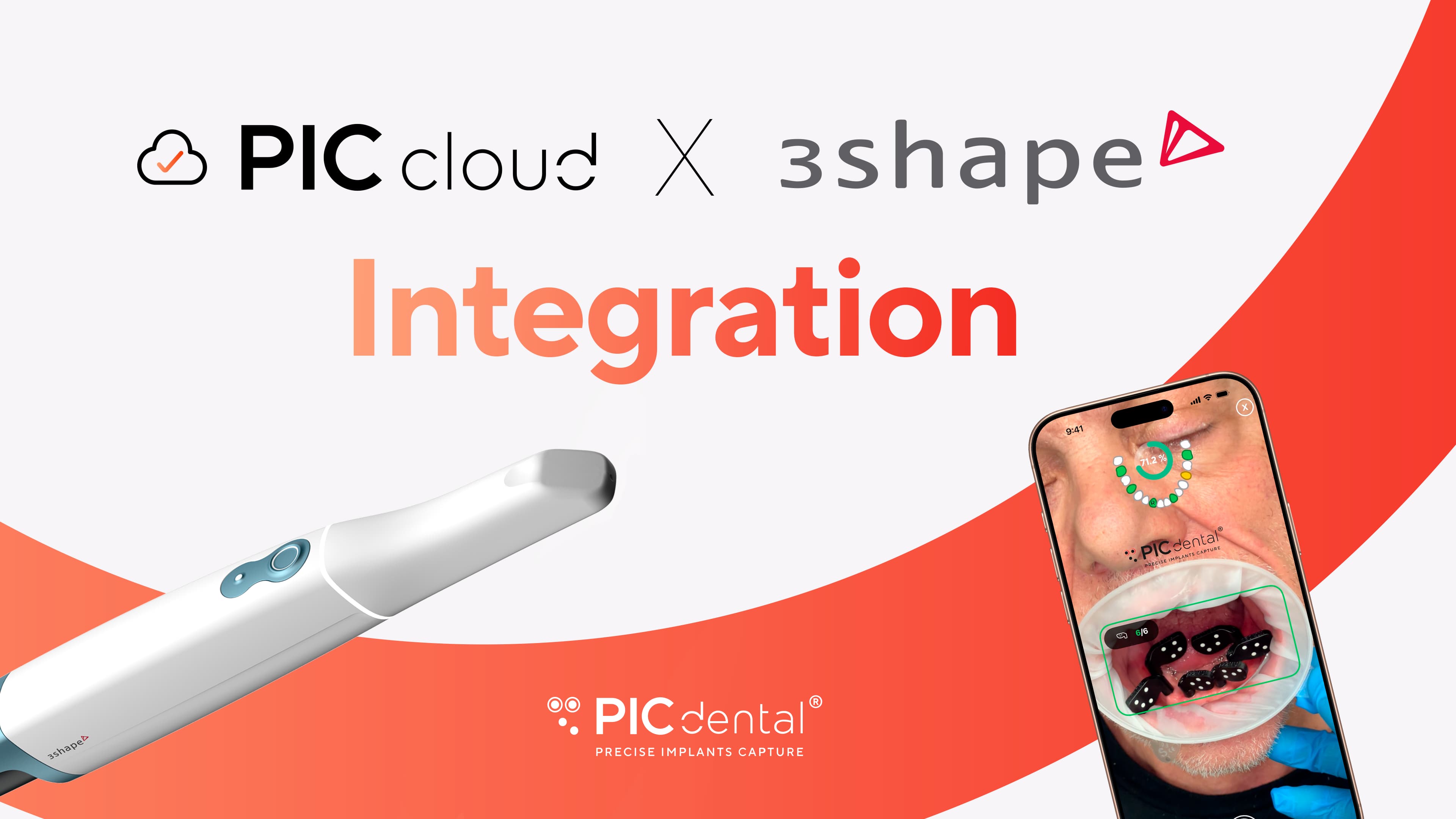 Integración de PIC cloud con 3Shape Unite®: comparte casos completos con tu laboratorio