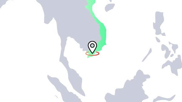 PIC dental distributors - SIV map