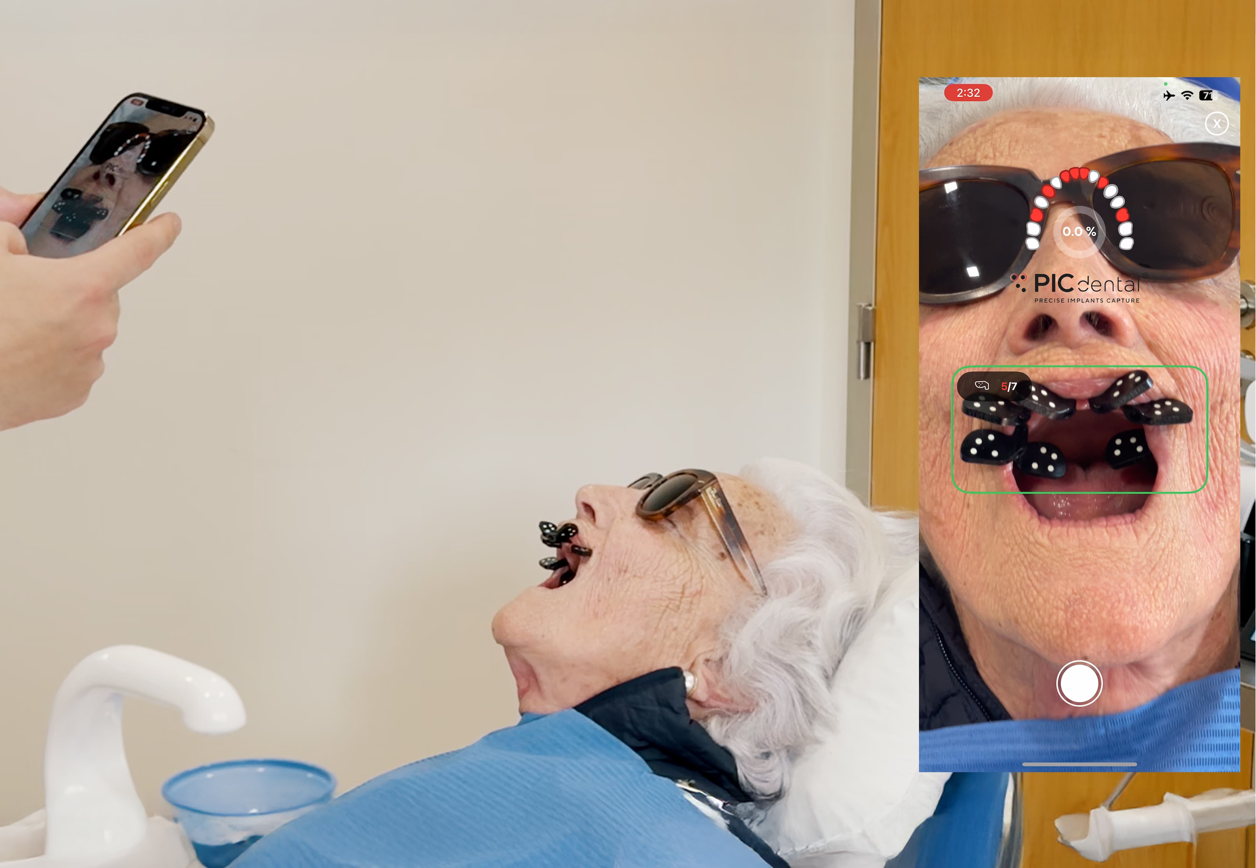 PIC app capture with patient