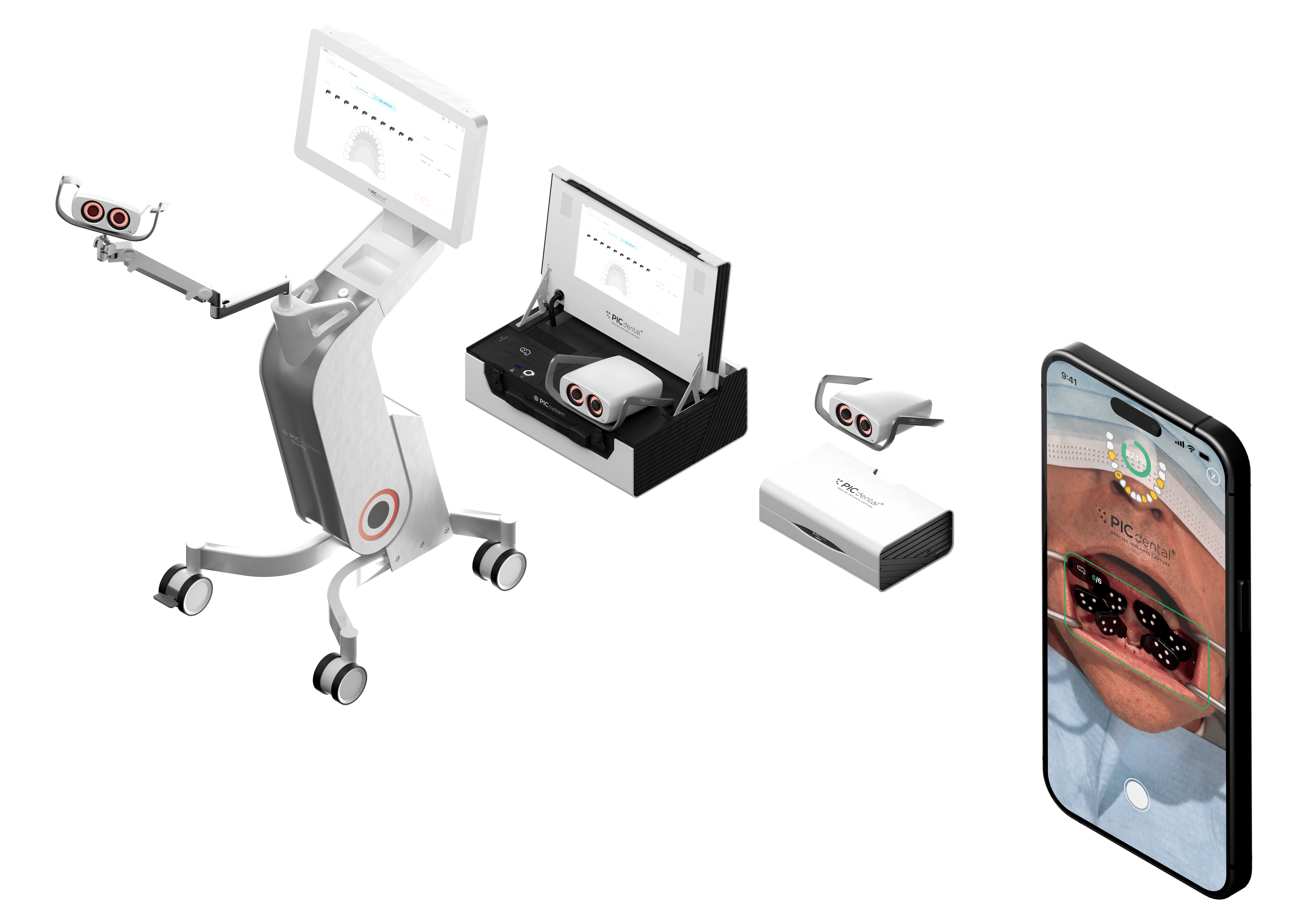 PIC dental ecosystem isometric
